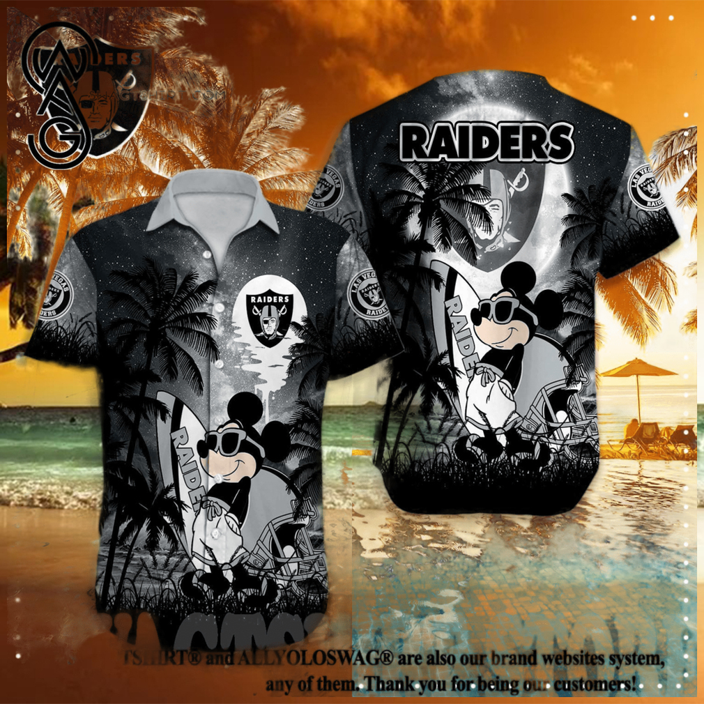 Las Vegas Raiders Hawaiian Shirt NFL Football Print Personalized Cheap  Hawaiian Shirt For Men Women - T-shirts Low Price