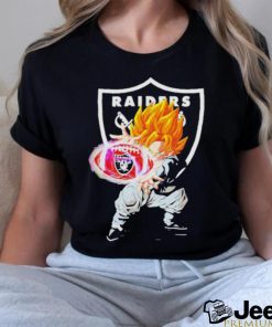 Las Vegas Raiders NFL Goku Dragon Ball Shirt