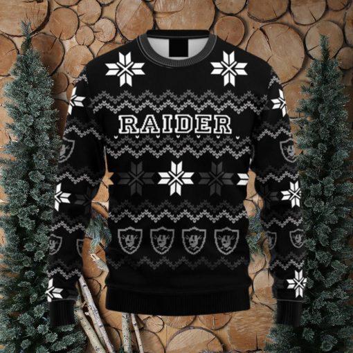 Las Vegas Raiders NFL Limited Ugly Sweater Sweatshirt Accessory Gift Christmas