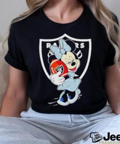 Las Vegas Raiders NFL Minnie Mouse Hug Ball Shirt