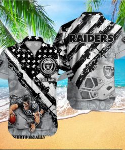 Las Vegas Raiders NFL Unisex Personalized Hawaii Shirt