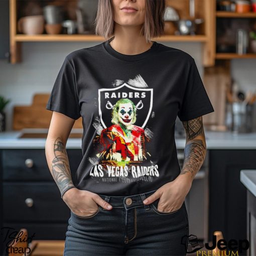 Las Vegas Raiders NFL put on a happy face Joker shirt