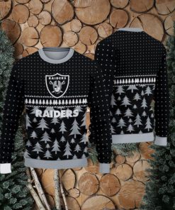 Las Vegas Raiders Show Team Spirit NFL Ugly Christmas Sweater Gift Men Women