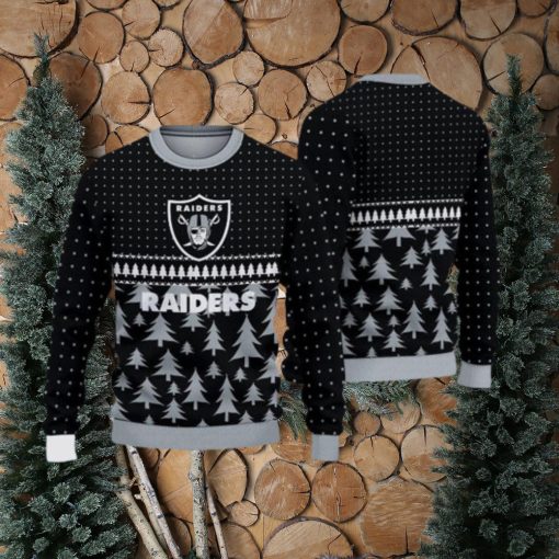 Las Vegas Raiders Show Team Spirit NFL Ugly Christmas Sweater Gift Men Women