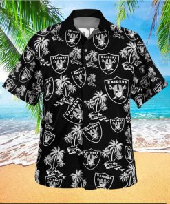 Las Vegas Raiders Tropical 3D Hawaiian Shirt Best For Fans Beach Gift For Men And Women