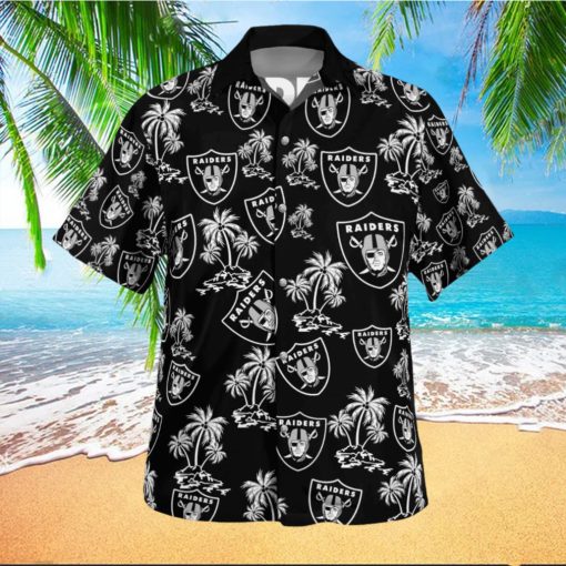 Las Vegas Raiders Tropical 3D Hawaiian Shirt Best For Fans Beach Gift For Men And Women