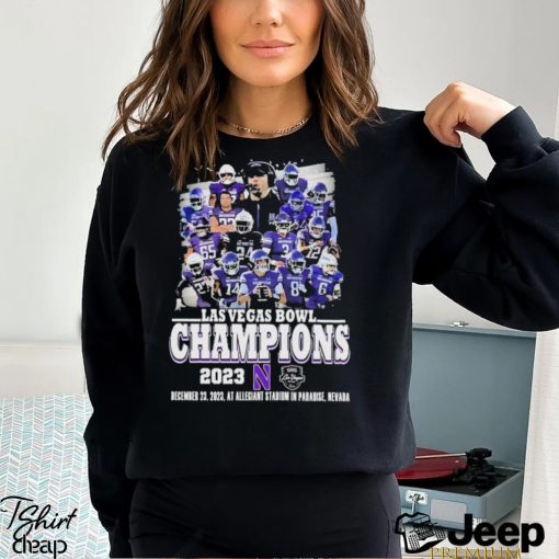 Las vegas bowl champions 2023 northwestern december 23 2023 T shirt