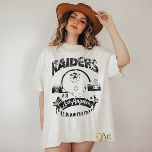 Las vegas raiders super bowl 1984 championship helmet retro shirt