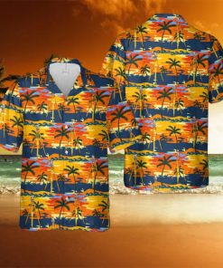 Laser Level For Surveying On A Yellow And Orange Tripod Hawaiian Shirt