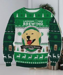 Laughing Dog 3D Ugly Christmas Sweater Christmas Gift