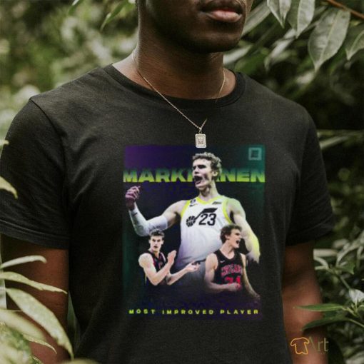 Lauri Markkanen 2023 NBA Most Improved Player Award Shirt