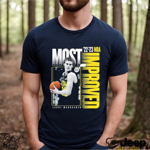 Lauri Markkanen Utah Jazz 2023 NBA Most Improved Player of the Year Run Shirt