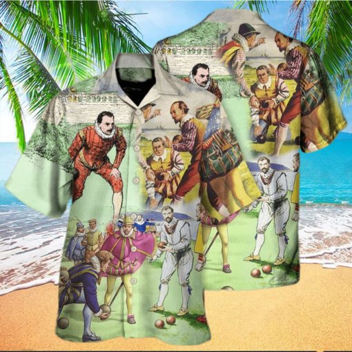 Lawn Bowling History Of Lawn Bowling Amazing Hawaiian Shirt