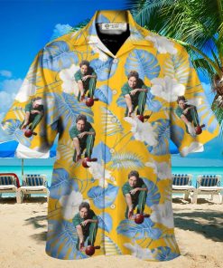 Lawn Bowling You Want Tropical Style Custom Photo Hawaiian Shirt