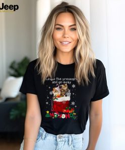 Leave Presents Christmas Cat Shirt