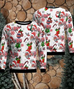 Lebanon, Pennsylvania, Ebenezer Fire Company Christmas Ugly Sweater 3D Gift For Men And Women