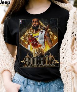 Lebron James Scoring King NBA All Time Leading Scorer Shirt