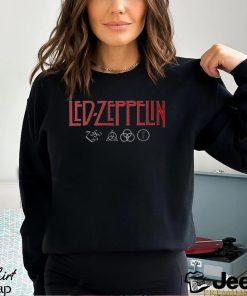 Led Zeppelin Logo Symbols Shirt