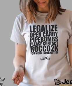 Legalize Open Carry Landmines Please Contact Rocco2k Shirt