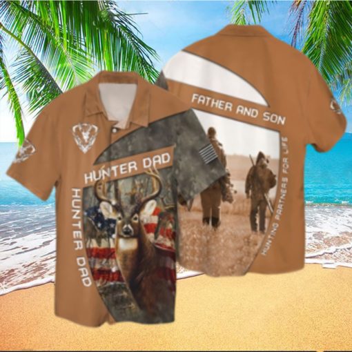 Legend Hunter Hunter Dad Father And Son Hawaiian Shirt