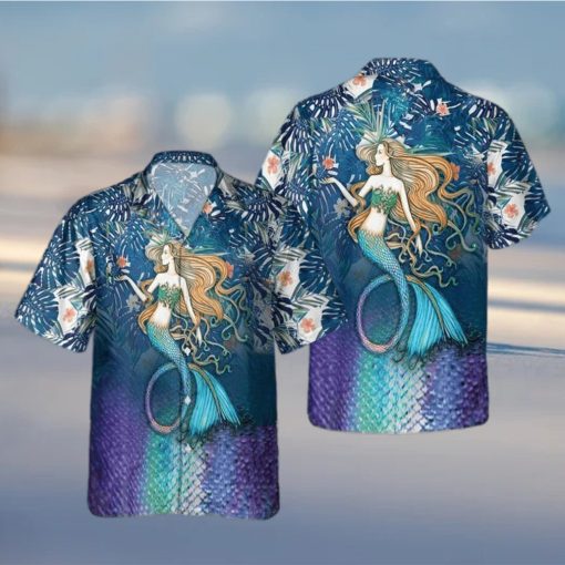 Legend Of Sea Mermaid Aloha Hawaiian Shirts