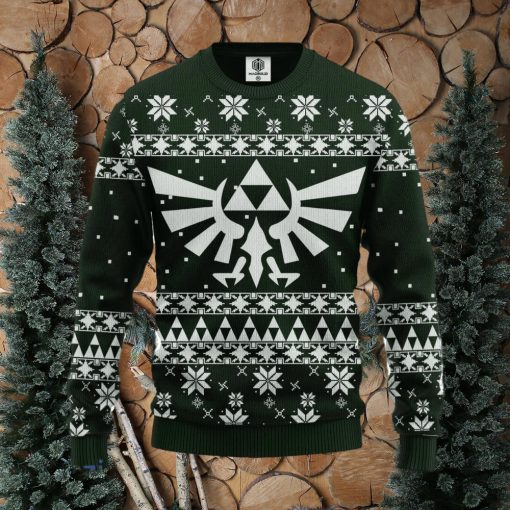 Legend Of Zelda Green Ugly Christmas Sweater 3D Gift For Men And Women