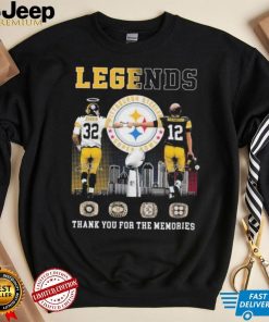 Legends Harris And Bradshaw Signature Thank You For The Memories Shirt