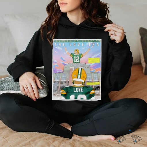 Legennds of lambeau the love era comic shirt