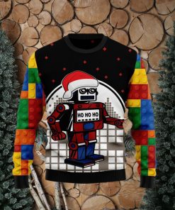 Lego Hohoho Lego Lover Colorful Ugly Christmas Sweater