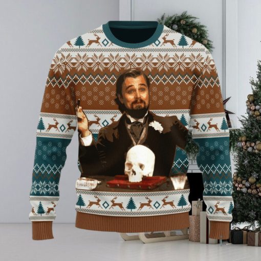 Leo DiCaprio Django Unchained Merry Chrismas Ugly Christmas Sweater Christmas Gift For Men And Women