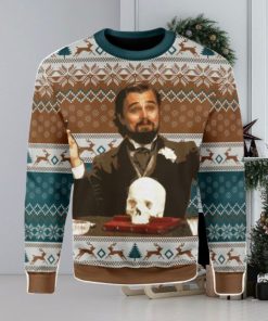 Leo DiCaprio Django Unchained Merry Chrismas Ugly Christmas Sweater Xmas Gift Men And Women Christmas Sweater