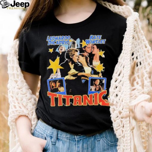 Leonardo DiCaprio and Kate Winslet Titanic vintage shirt