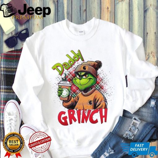 Leopard Daddy Grinch Xmas Shirt