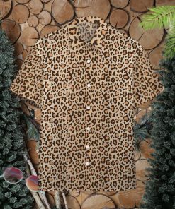 Leopard Skin Custom Hawaiian Shirt, Gift For Men And Women