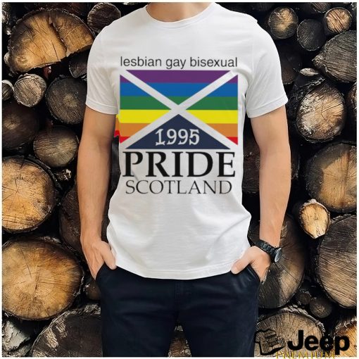 Lesbian Gay Bisexual 1995 Pride Scotland Shirt