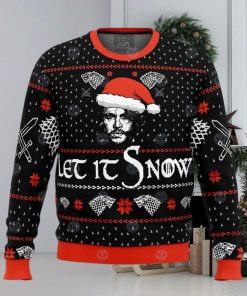 Let It Snow Game of Thrones Ugly Christmas Sweater