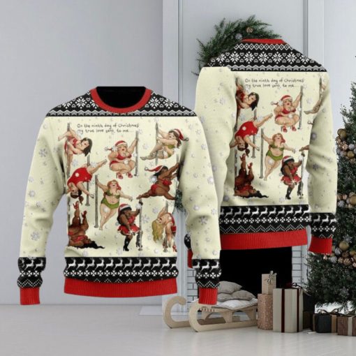 Let It Snow Red Truck Christmas Ugly Sweater Funny Gift For Men And Women Family Holidays