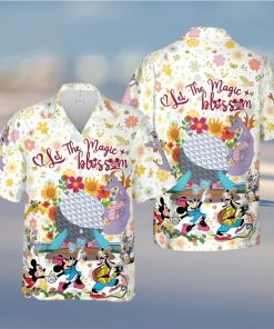 Let The Magic Blossom Disney Epcot Flower And Garden Festival Hawaiian Shirt