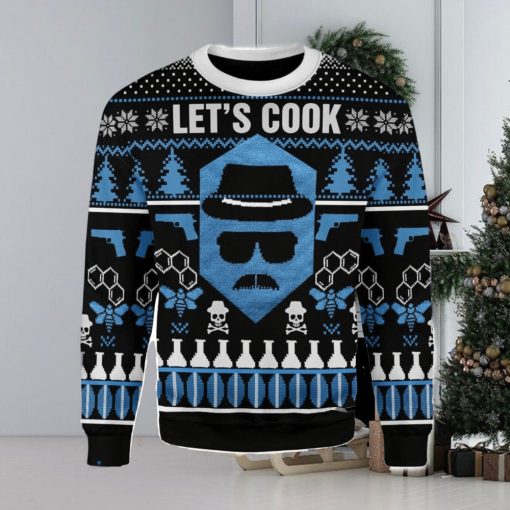 Let’s Cook Ugly Christmas Sweater Xmas Gift Men And Women Christmas Sweater