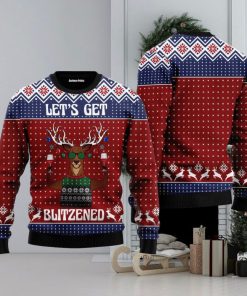 Let’s Get Slouchy Ugly Christmas Sweater For Men And Women