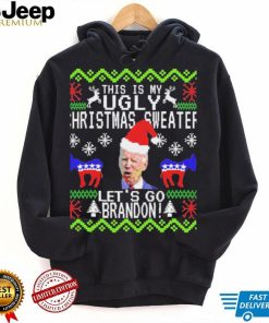 Let’s Go Brandon Shirt Ugly Christmas Anti Biden Pro America T Shirt