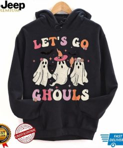 Let's Go Ghouls Funny Halloween Ghost Costume Women Girls T Shirt