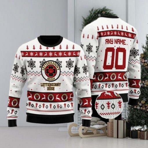 Letterkenny Irish Personalized White Ugly Christmas Sweater