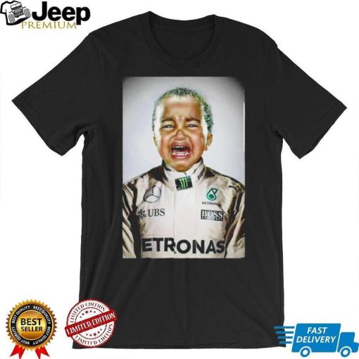 Lewis Hamilton cry baby meme shirt