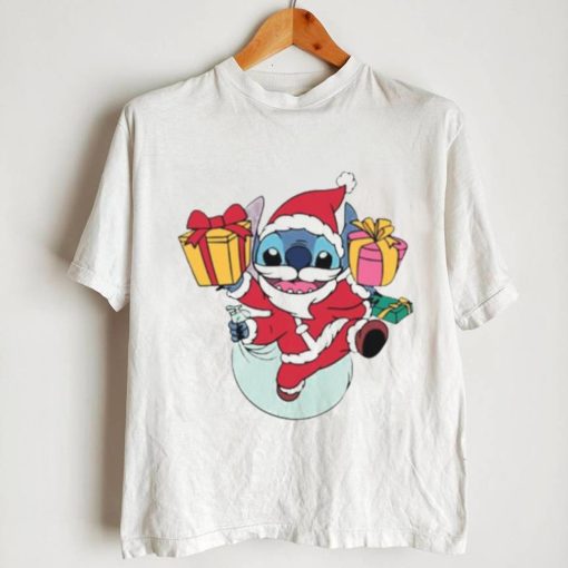 Santa Stitch Christmas Shirt