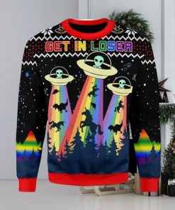 Lgbt Alien Ugly Christmas Sweater