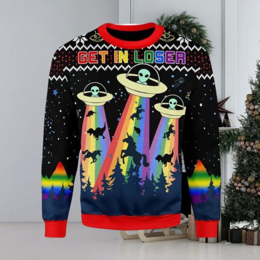 Lgbt Alien Ugly Christmas Sweater