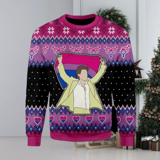 Lgbt Bisexual Flag Harry Ugly Christmas Sweater