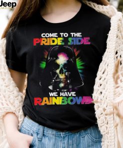 Lgbt Star Wars Darth Vader Skull Shirt Pride Side Rainbows Shirt