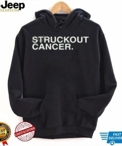 Liam Hendriks Wearing Struckout Cancer T Shirt